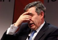 Premier Wielkiej Brytanii, Gordon Brown zaliczył wpadkę