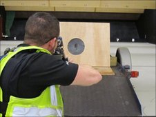 Zainstalowano czujniki wykrywania strzałów