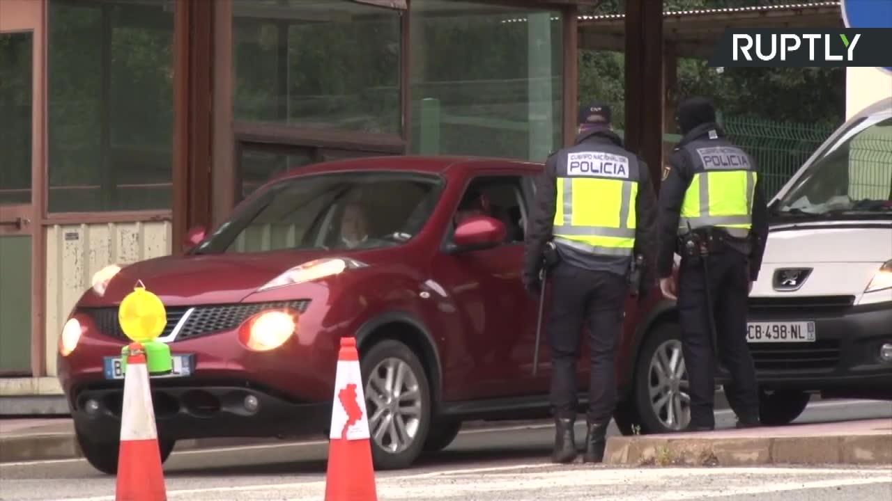 Hiszpania zamknęła granice dla obcokrajowców. Kontrole na przejściu z Francją