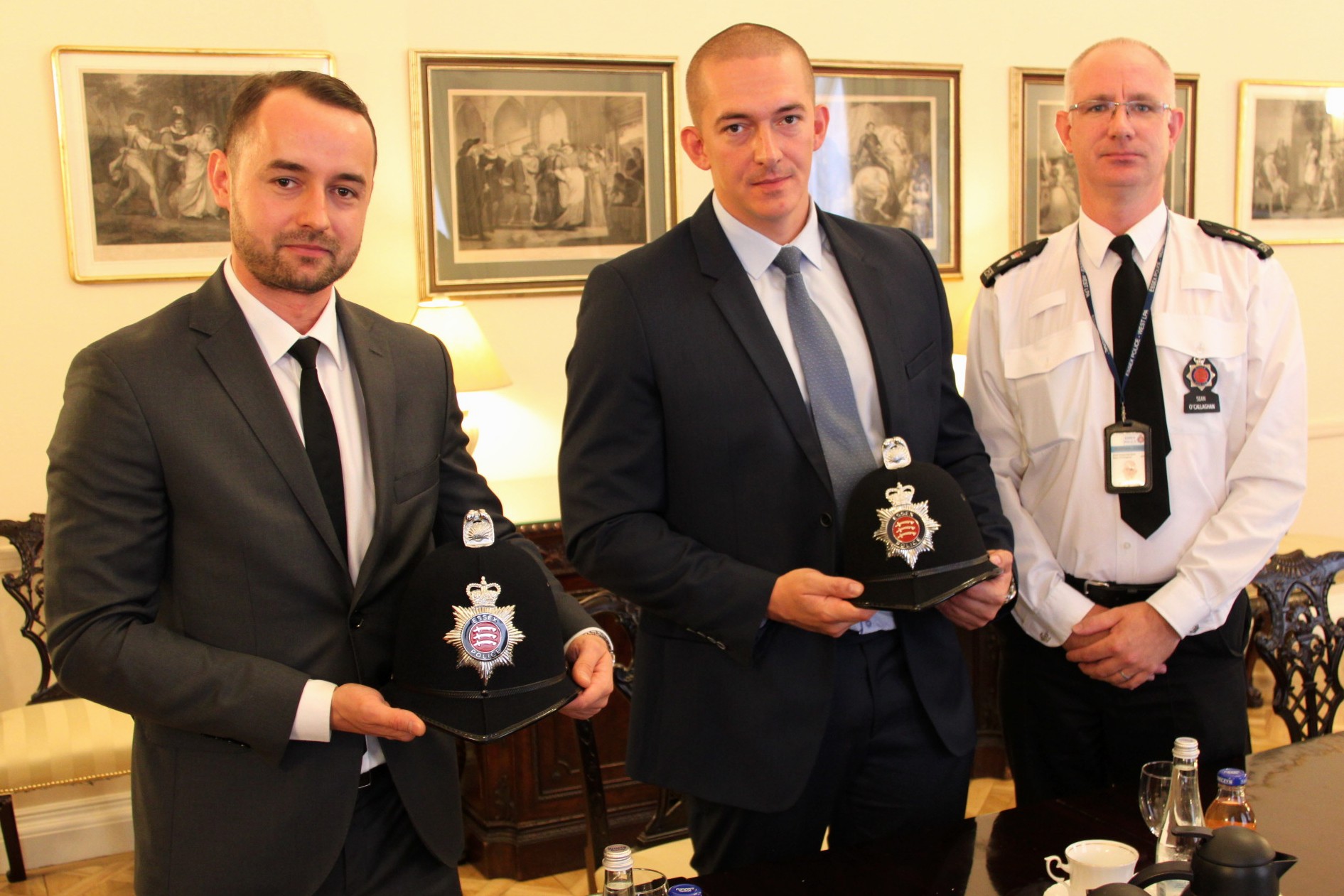 Polscy i angielscy policjanci podsumowali wspólną pracę w Harlow