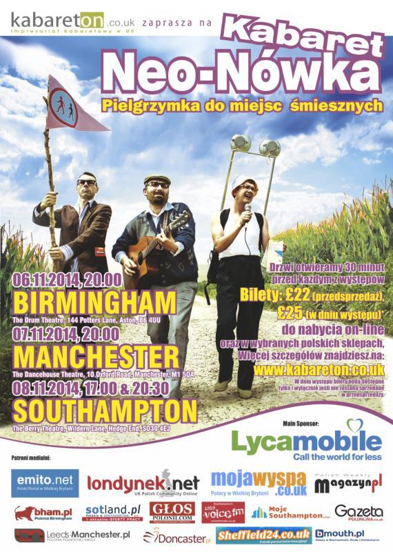[Konkurs Zakończony] - wygraj bilet na kabaret Neo-Nówka