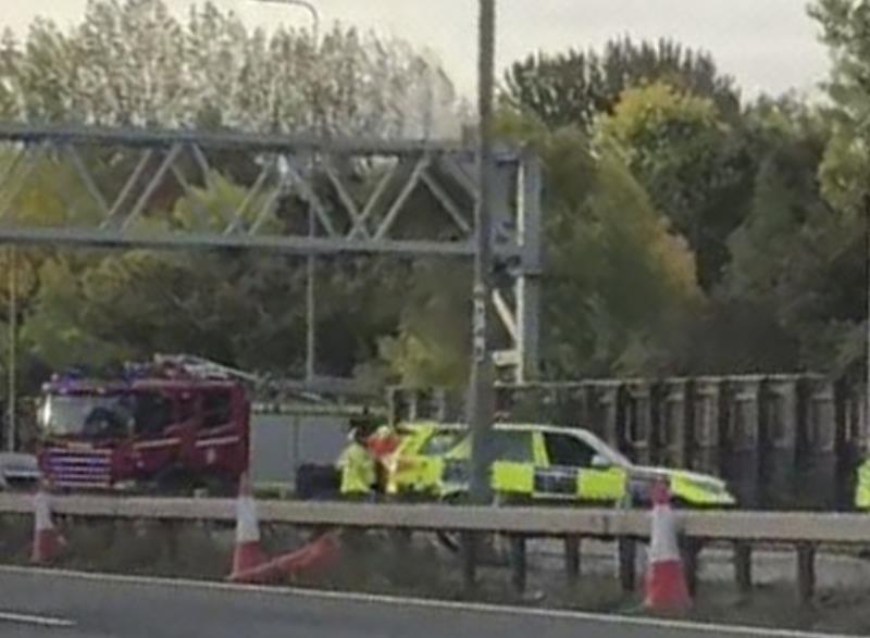 Opóźnienia na M6. Mężczyzna zginął w wypadku