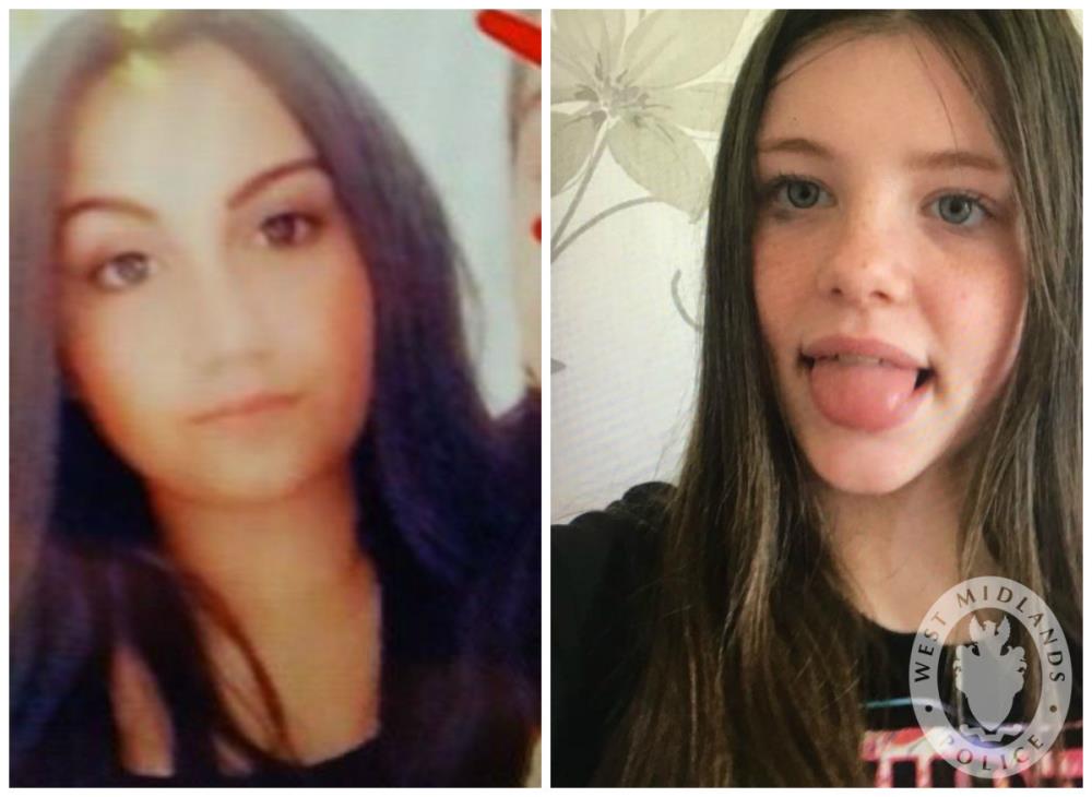 Aktualizacja:  Dwie zaginione nastolatki z Birmingham zostały już odnalezione