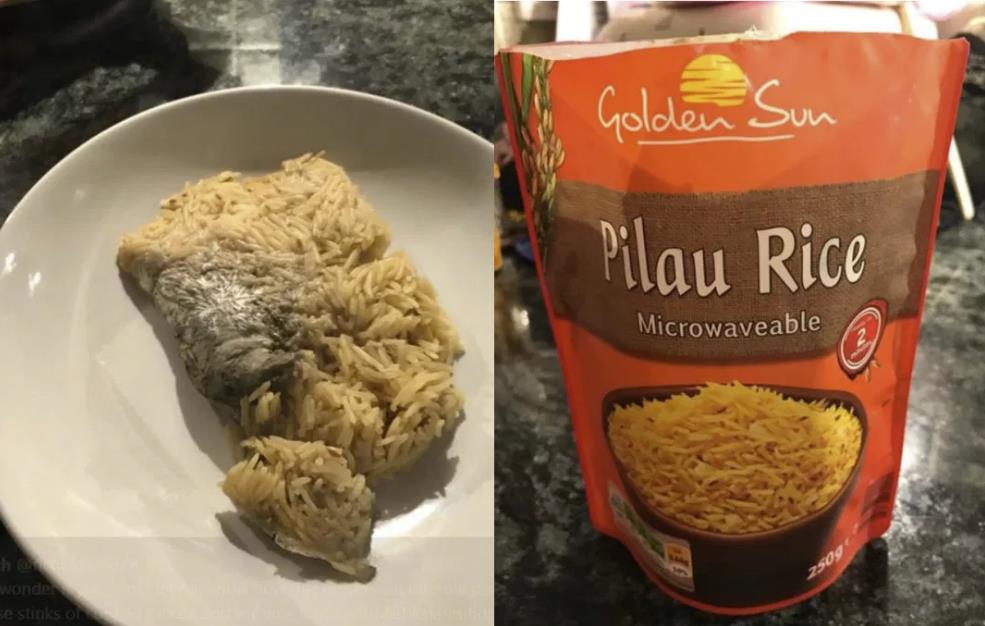 Znalazł zdechłą mysz wewnątrz paczki ryżu kupionego w Lidlu