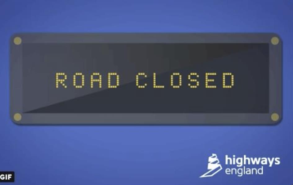 Część M42 zamknięta z powodu wypadku