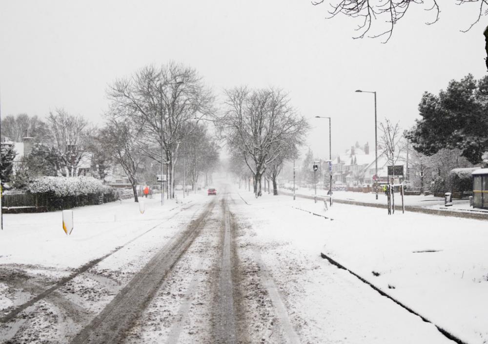 Met Office przewiduje dziś opady śniegu w Birmingham
