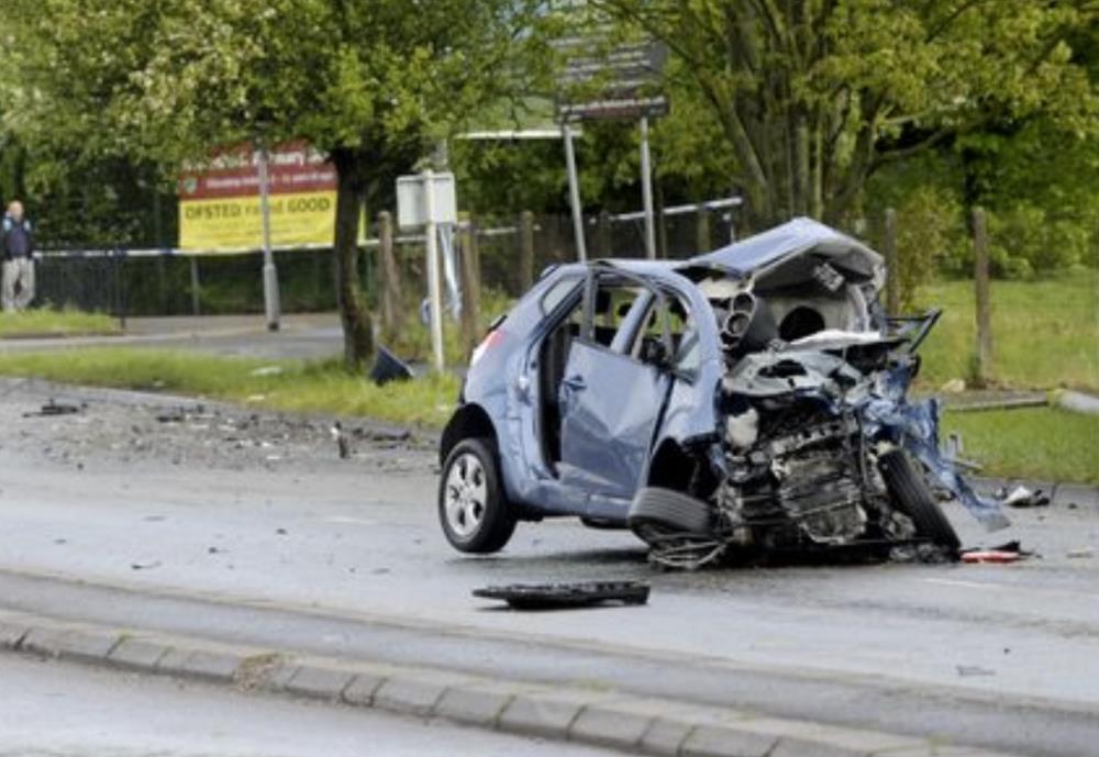 Dziecko cudem uratowane z wypadku, matka walczy o życie