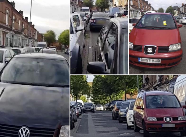 Szok! Na ulicy w Bordesley Green ludzie parkują samochody w dwóch rzędach