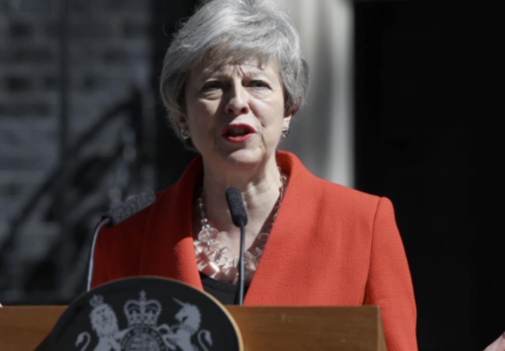 Theresa May odejdzie dziś ze stanowiska szefowej Partii Konserwatywnej