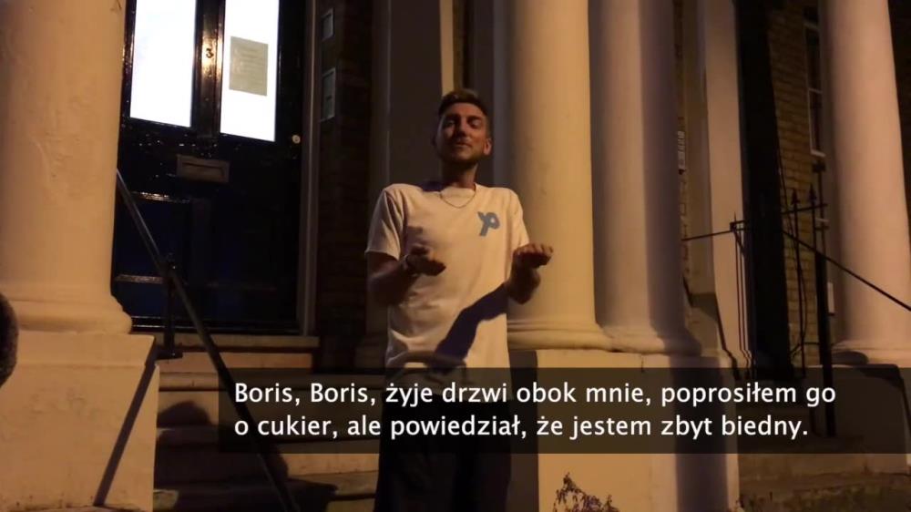 „Swój rower tutaj stawia, kasę trzyma w podatkowych rajach”. Sąsiad Borisa Johnsona rapuje o faworycie na urząd premiera Wlk. Brytanii