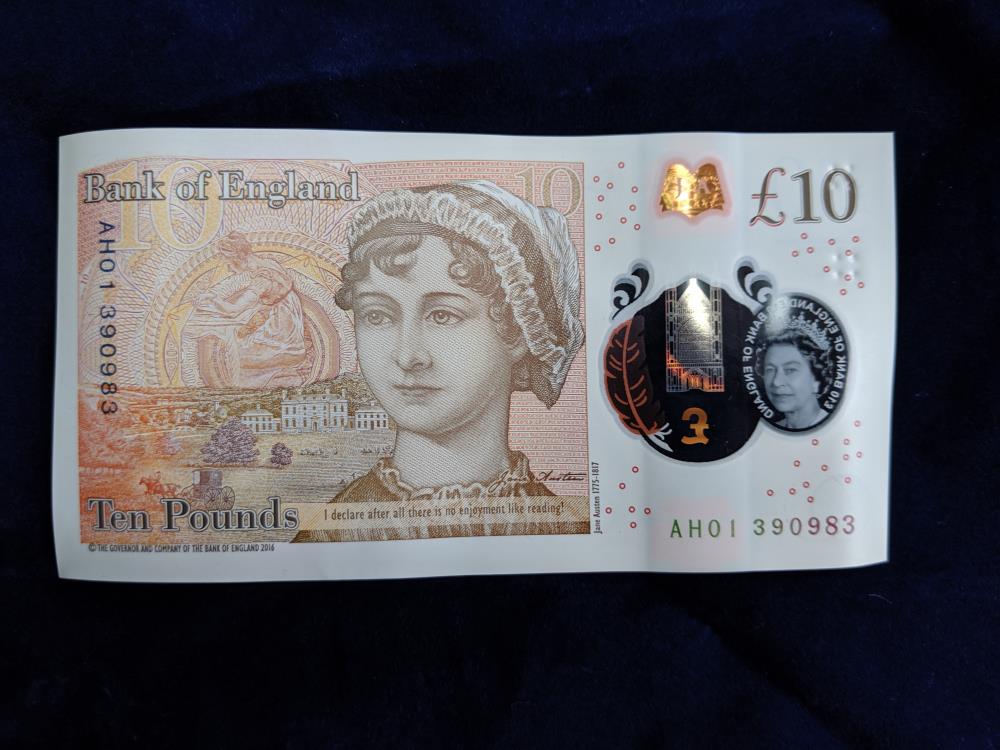 Masz dziesięciofuntowy banknot o numerze seryjnym AH lub JA? Zobacz ile może być warty