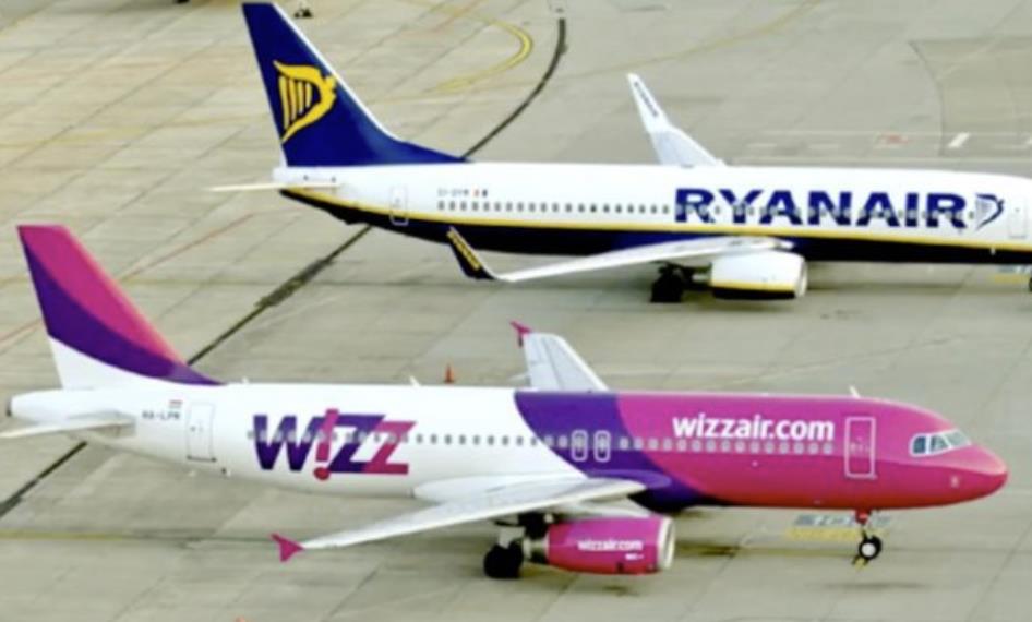 Ryanair i Wizz Air uruchamiaja nowe połączenia z UK do Polski