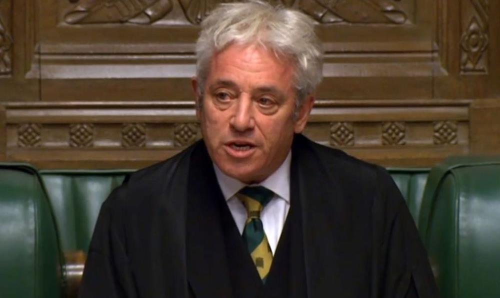 Spiker Izby Gmin John Bercow zablokował głosowanie ws. umowy brexitowej