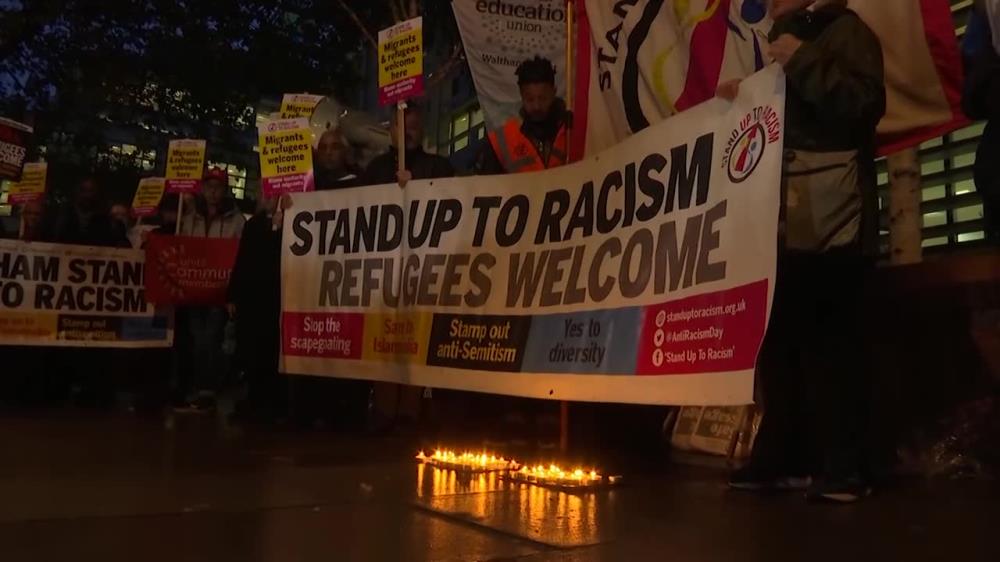 W Londynie odbyło się nocne czuwanie w intencji 39 imigrantów, którzy zginęli w naczepie ciężarówki