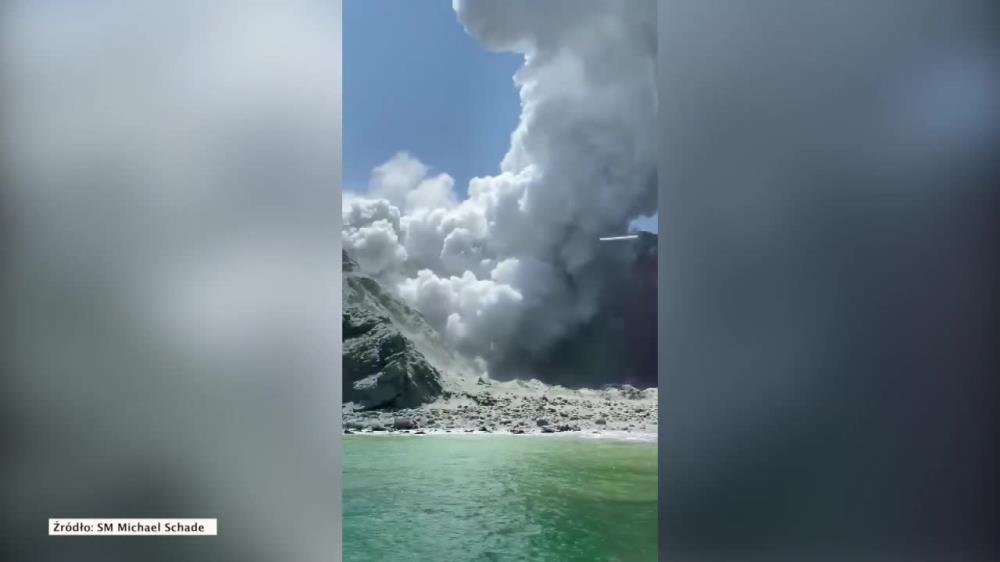 Wybuch wulkanu w Nowej Zelandii. Co najmniej 5 osób nie żyje