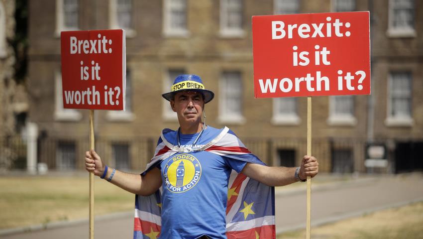 Protestował przez 847 dni.  Stop Brexit Man przyznał, że poniósł porażkę