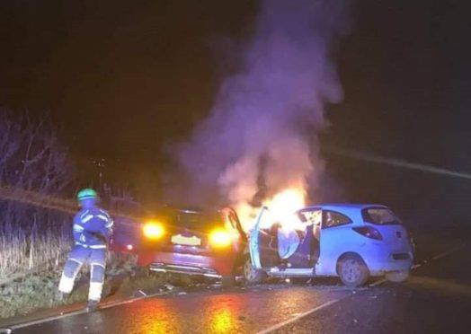 Polki okrzyknięte bohaterkami. Uratowały ofiary wypadku z płonącego samochodu