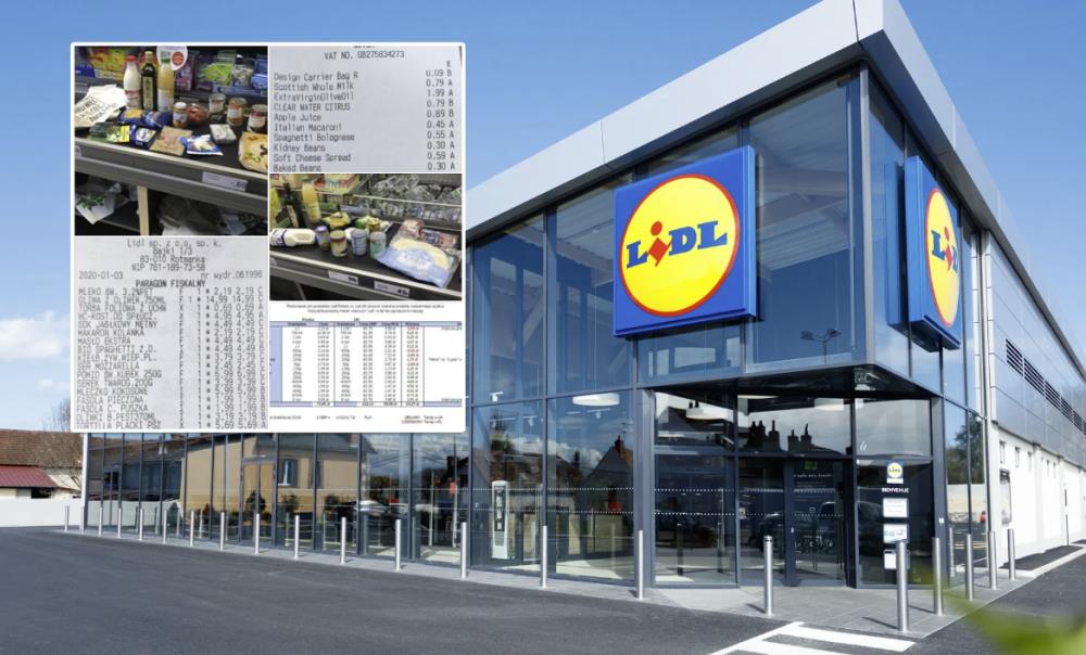 Zaskakujące porównanie cen. Za zakupy w polskim Lidlu zapłacimy więcej niż w brytyjskim
