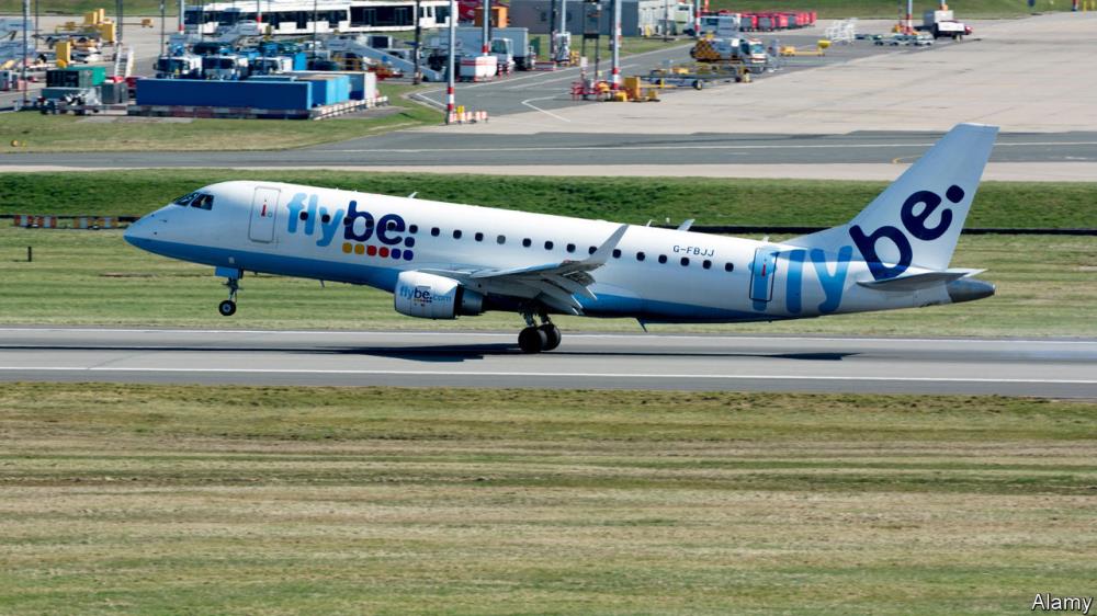 Liniom lotniczym Flybe grozi upadek, pracę może stracić 2000 osób