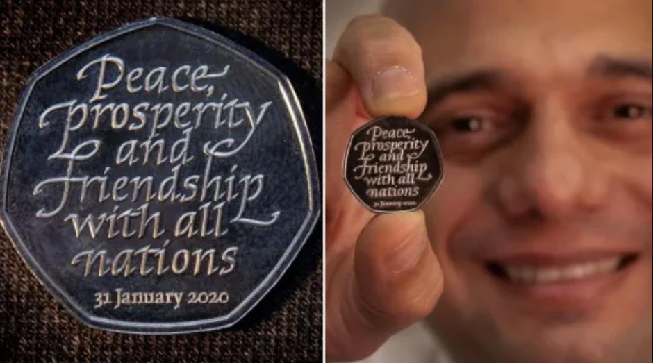 W piątek do obiegu wejdzie 3 mln. 50-pensówek upamiętniających brexit