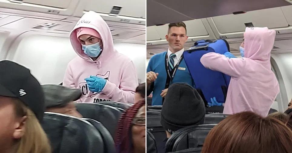 Pasażer samolotu żartował, że ma koronawirusa. Maszyna musiała zawrócić