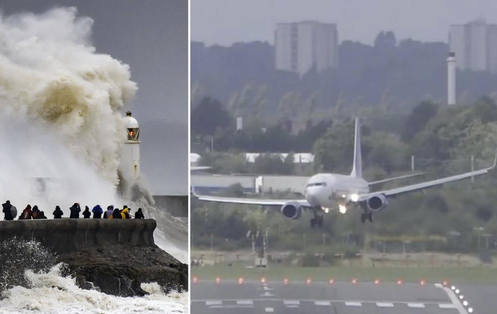 Sztorm Dennis już wywołał chaos! - odwołane setki lotów
