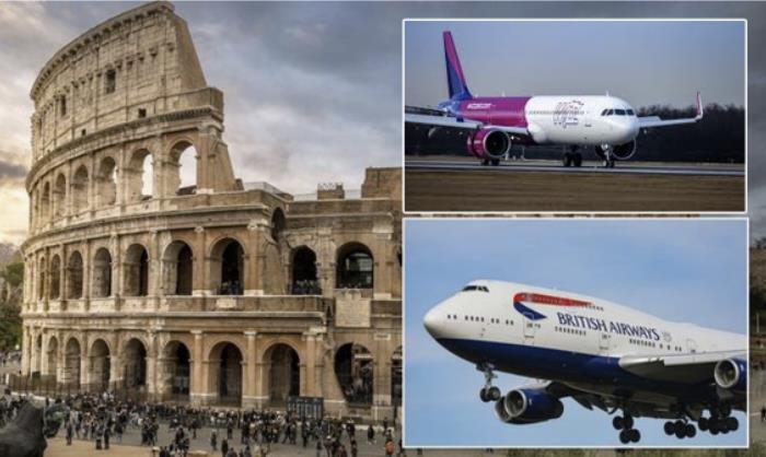 British Airways i Wizzair odwołują połączenia z Włochami
