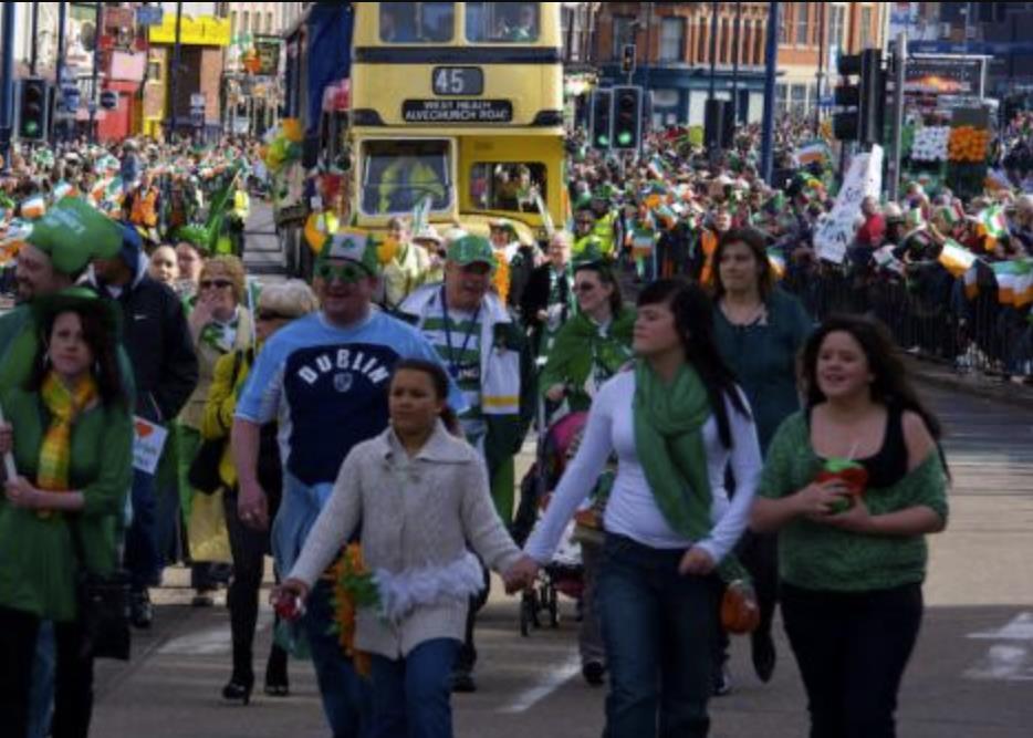 Parada Św. Patryka w Birmingham przełożona z powodu koronawirusa