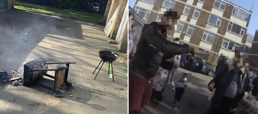 20 osób złamało zasady dystansu społecznego i ... urządziło grilla na ulicy. Interweniowała policja