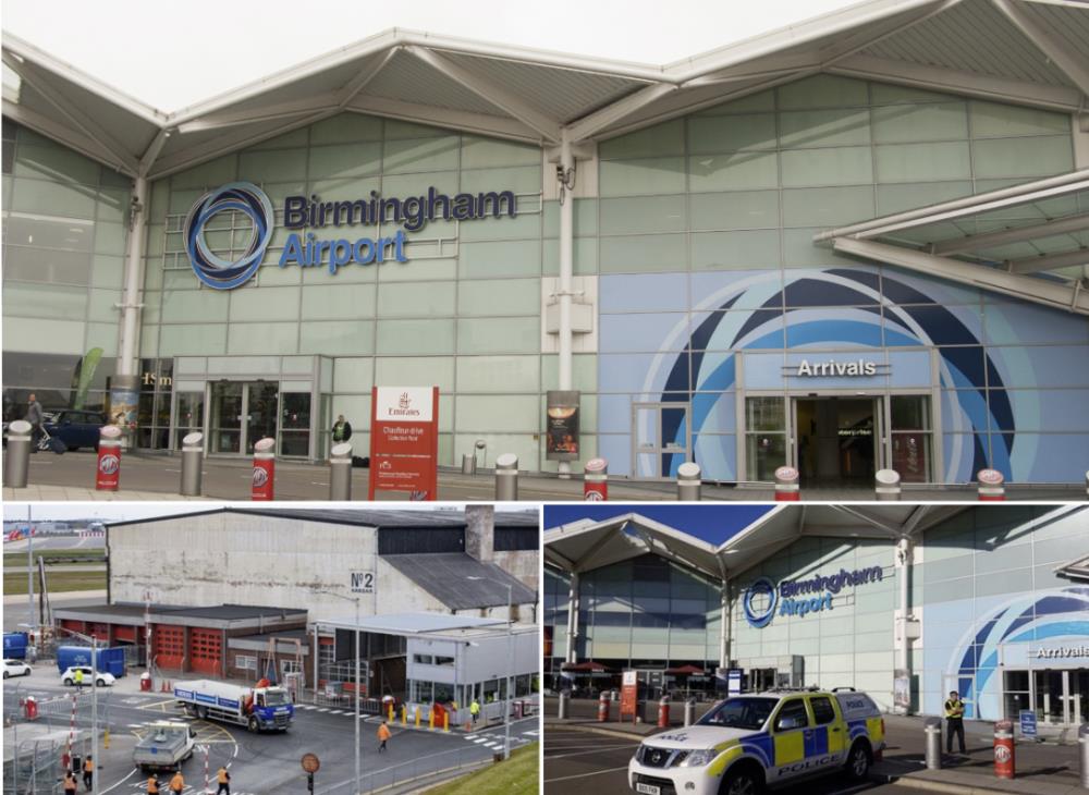 Tymczasowa kostnica na lotnisku w Birmingham została częściowo otwarta i jest wykorzystywana do przechowywania ciał