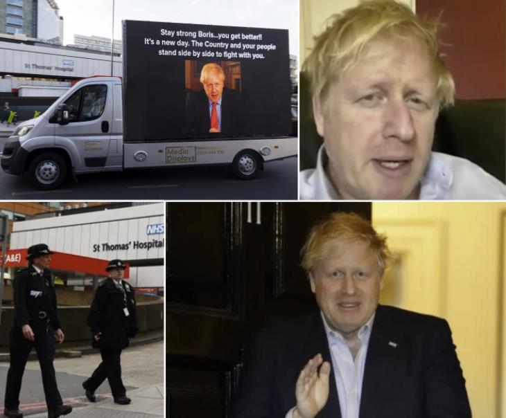 Stan brytyjskiego premiera się poprawia, ale ciągle pozostaje na oddziale intensywnej terapii