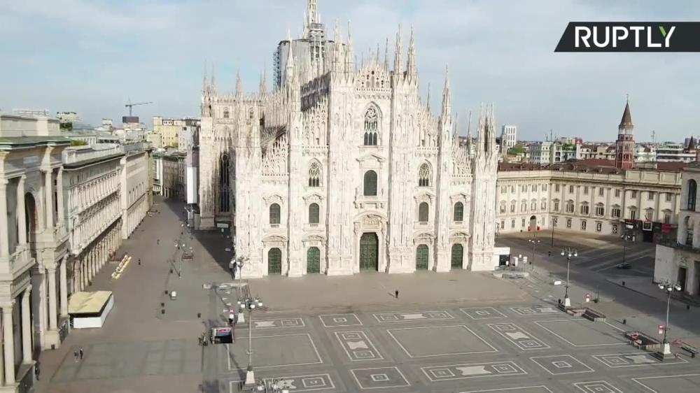 Andrea Bocelli dał wyjątkowy wielkanocny koncert w pustej katedrze w Mediolanie