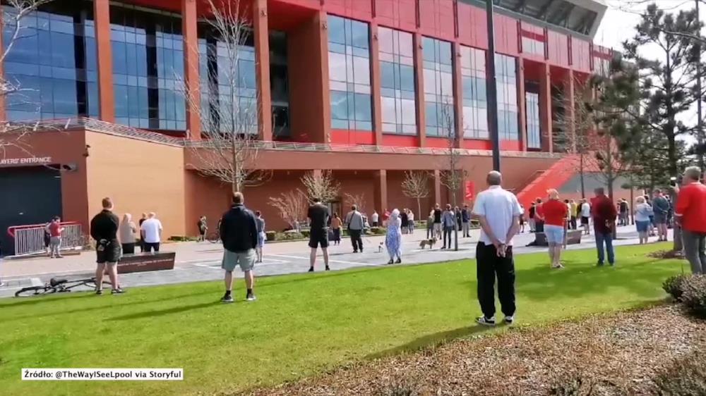 Kibice Liverpoolu oddali hołd ofiarom tragedii na Hillsborough mimo pandemii koronawirusa