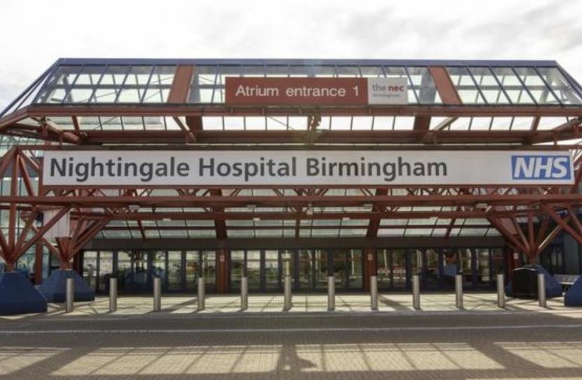 Działalność tymczasowego szpitala w Birmingham została wstrzymana. Nie przyjęto w nim żadnego pacjenta