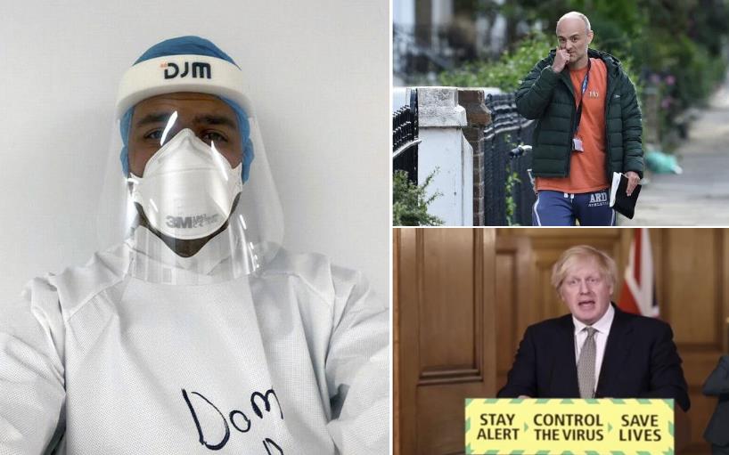 Johnson broni doradcy, który złamał zasady kwarantanny. Lekarz walczący na linii frontu grozi odejściem z pracy, jeśli Cummings nie zrezygnuje