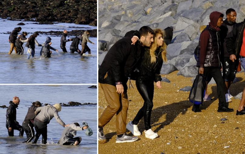 409 nielegalnych imigrantów dotarło do Wielkiej Brytanii w ciągu jednego dnia. To rekord!