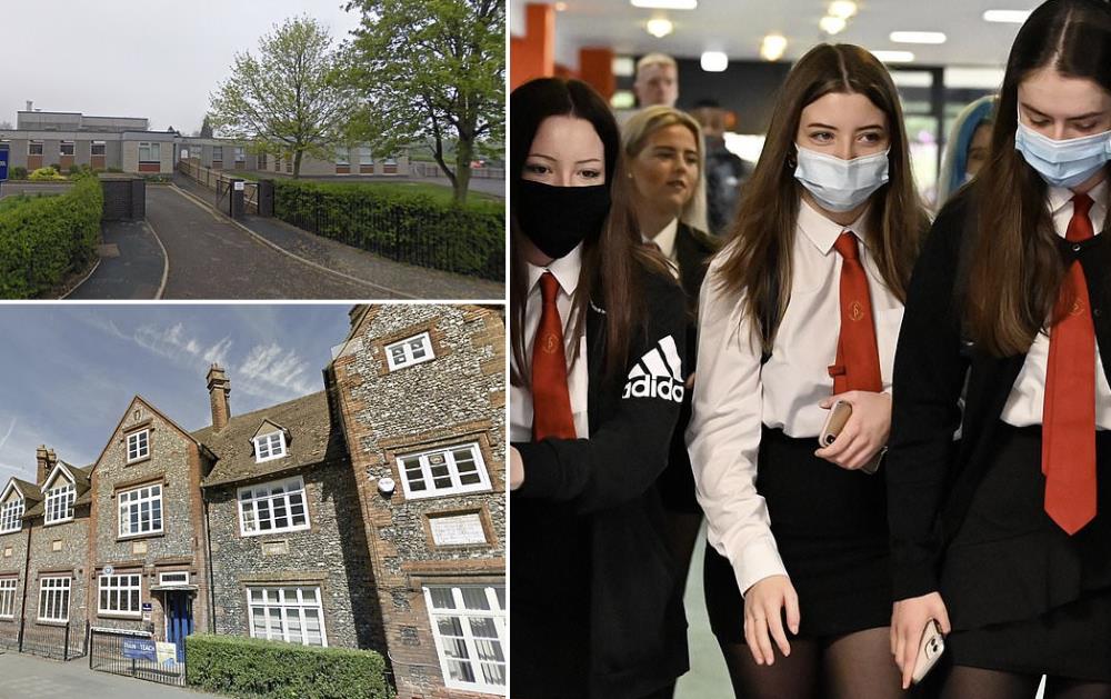 Conajmniej siedem szkół w Anglii wysyłało uczniów do domu, zaledwie kilka dni po ponownym otwarciu