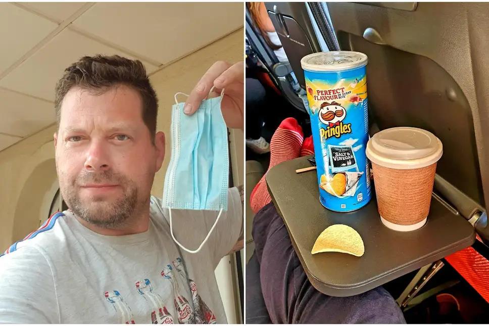 Nie chciał założyć maseczki w samolocie. Wymyślił sposób, jak ominąć przepisy