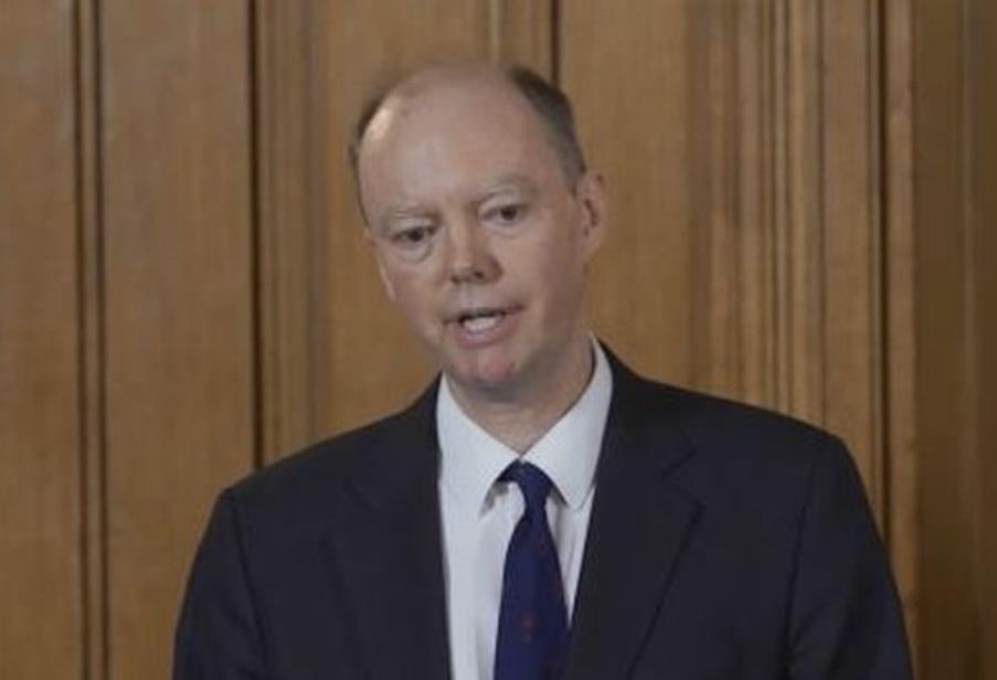 Chris Whitty naciska na wprowadzenie kolejnego lockdownu, twierdzi były ekspert WHO