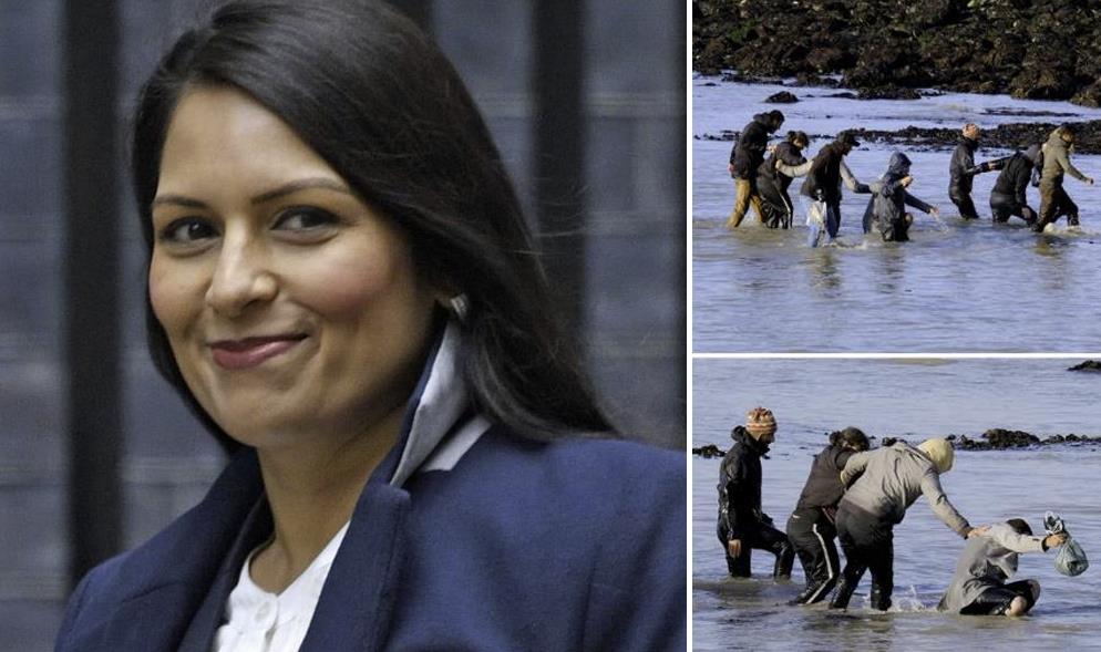 Priti Patel chciała wysyłać imigrantów ubiegających się o azyl na wyspy na Atlantyku
