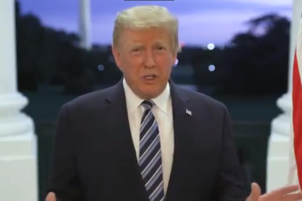 D. Trump: Nie bójcie się koronawirusa, nie dajcie mu się zdominować