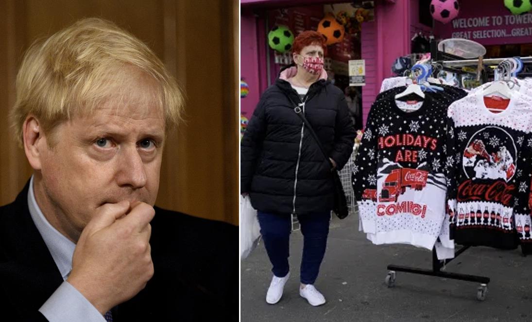 Cała Anglia zostanie objęta trzecim poziomem lockdownu do Bożego Narodzenia