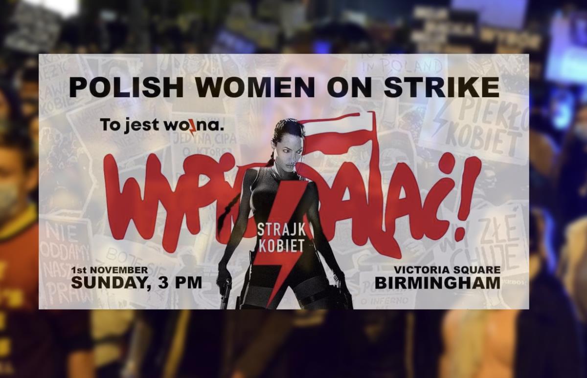 W niedzielę odbędzie się protest kobiet w Birmingham