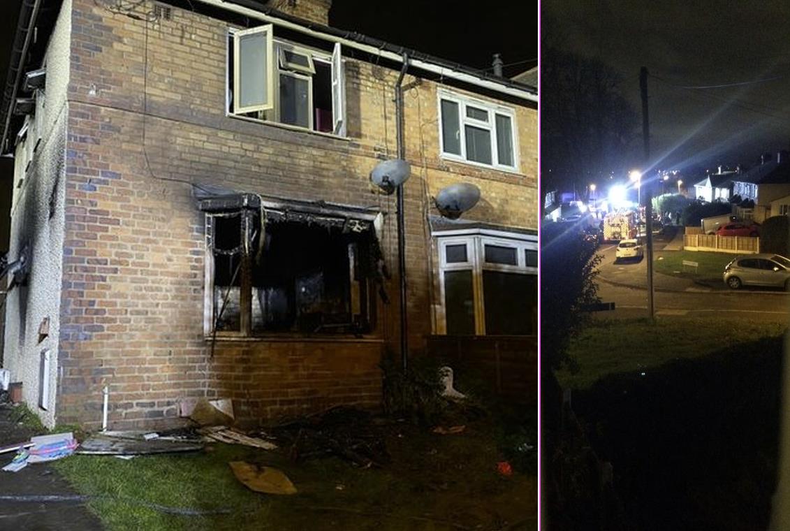 Pożar domu w Erdington. Sąsiadka słyszała krzyk dzieci wołających o pomoc
