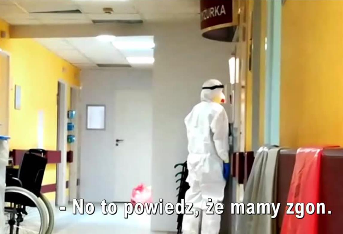 Koronawirus: Pacjenci szpitala w Poznaniu: W nocy jesteśmy sami. Ludzie umierają