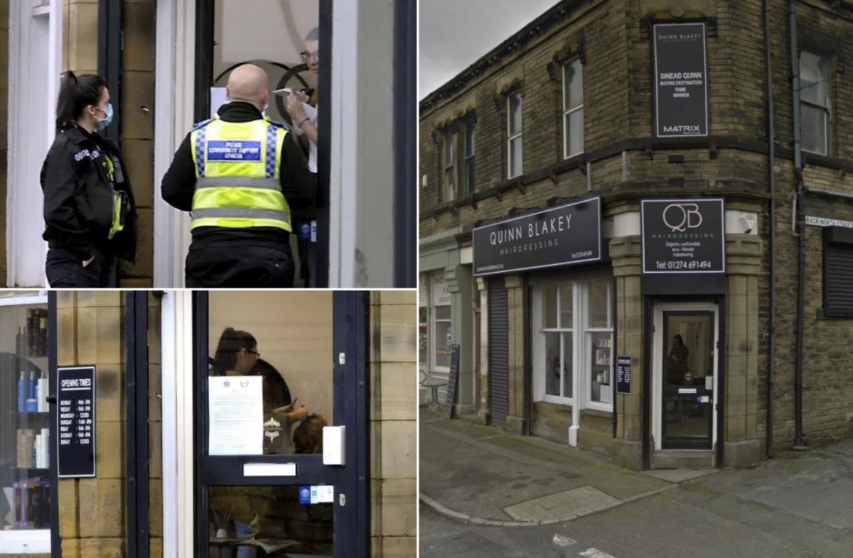 27 000 funtów kary za otwarcie salonu fryzjerskiego w trakcie lockdownu