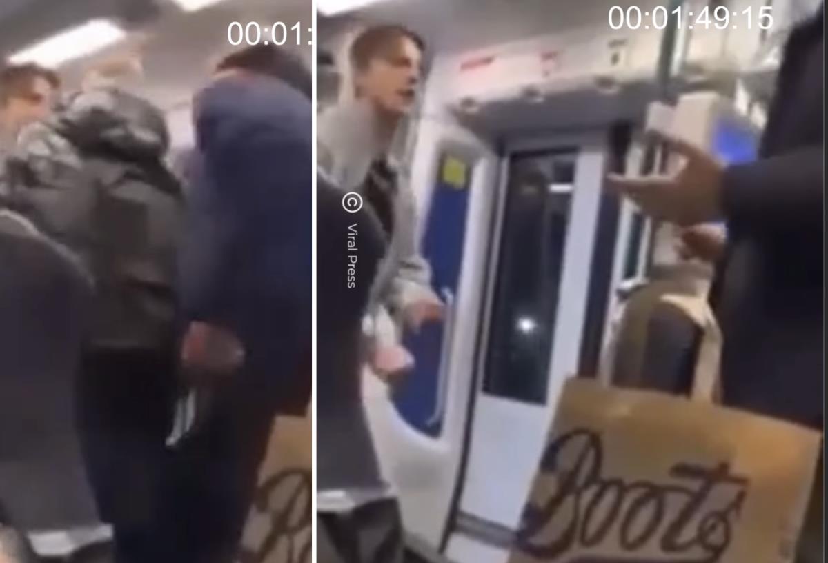 Polacy w kilka sekund rozprawili się z agresywnym Brytyjczykiem w pociągu