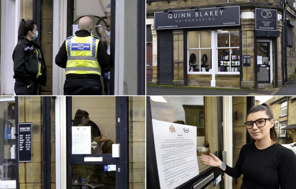 Właścicielka, która otrzymała 27 000 funtów grzywny, ostatecznie zamknęła salon fryzjerki