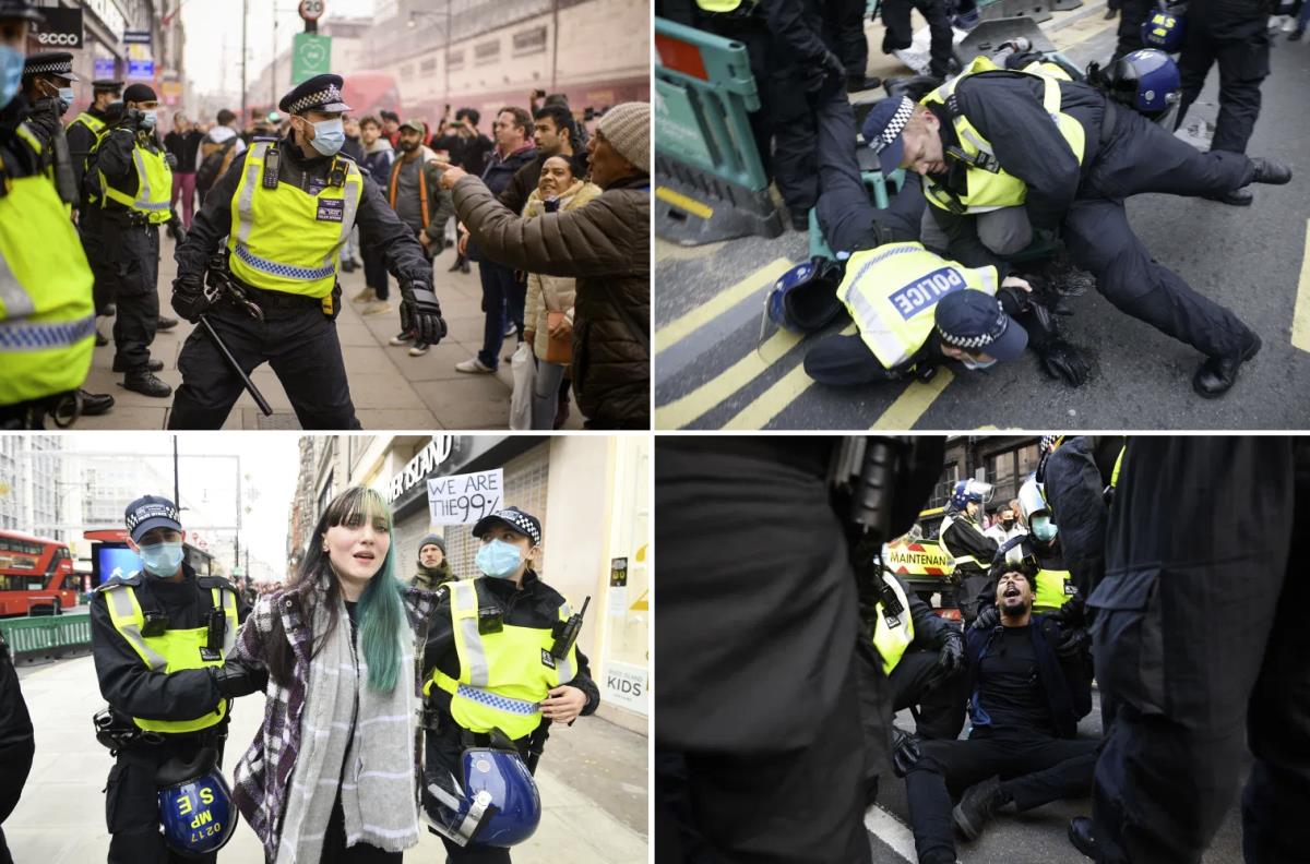 155 aresztowanych podczas protestów przeciw restrykcjom