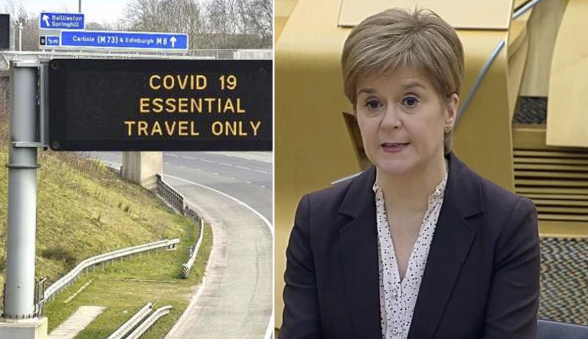 Szkocja wprowadza całkowity lockdown od północy do końca stycznia